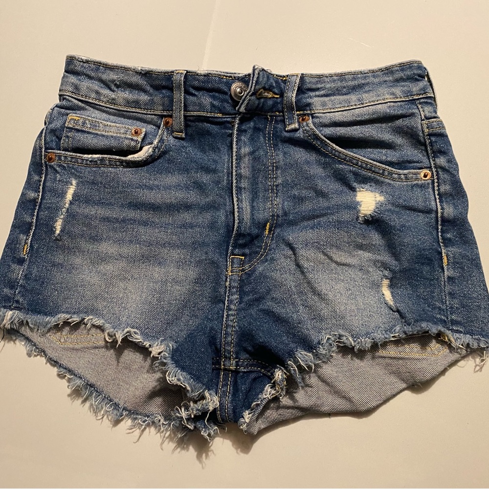 Divided kids girl jean shorts